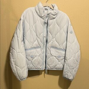 Beneunder Women's Light Gray Bomber Jacket